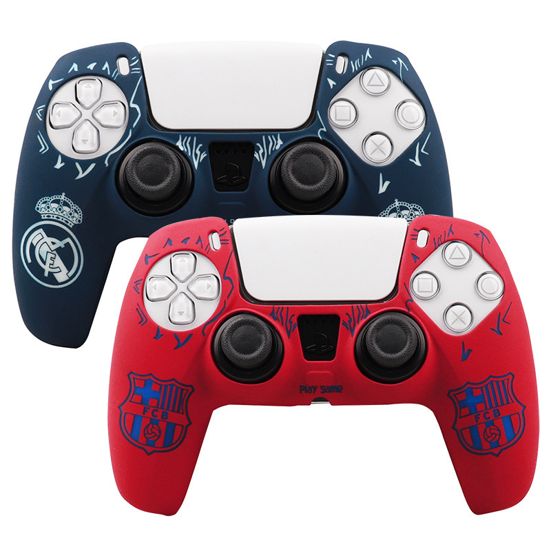 Szilikon Soft Laser Carving vezérlőtok PS4/PS5/XSX Controller Skin tokokhoz Gamepad Joystick játéktartozékok burkolata PS4-hez