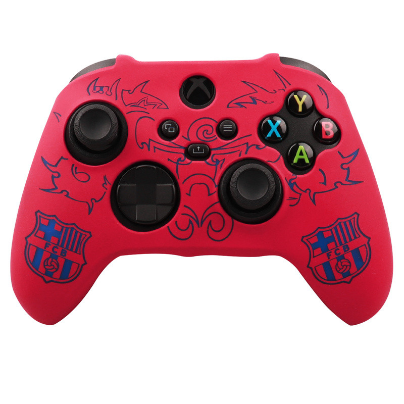 Szilikon Soft Laser Carving vezérlőtok PS4/PS5/XSX Controller Skin tokokhoz Gamepad Joystick játéktartozékok burkolata PS4-hez