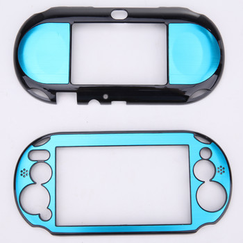 Алуминиев пластмасов защитен кожен калъф Cover Shell за Sony PlayStation PS Vita 2000 PSV PCH-20 Skin Капак на кутията на игровата конзола