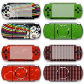 Vinilna naljepnica za masku novog stila, zaštitna maska za PSP 3000