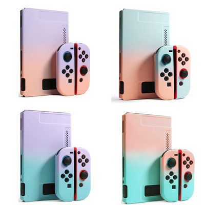 Съвместим калъф за Nintendo Switch NS NX Console Защитен твърд калъф Аксесоари Skin Shell за Switch Joy Con Цветен заден капак