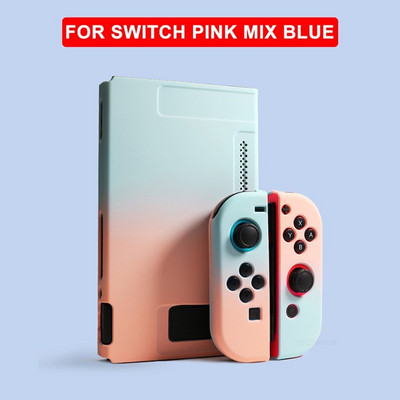 Carcasă compatibilă Nintendo Switch NS NX Consolă Carcasă rigidă de protecție Accesorii Carcasă de piele pentru Switch Joy Con Husă din spate colorată
