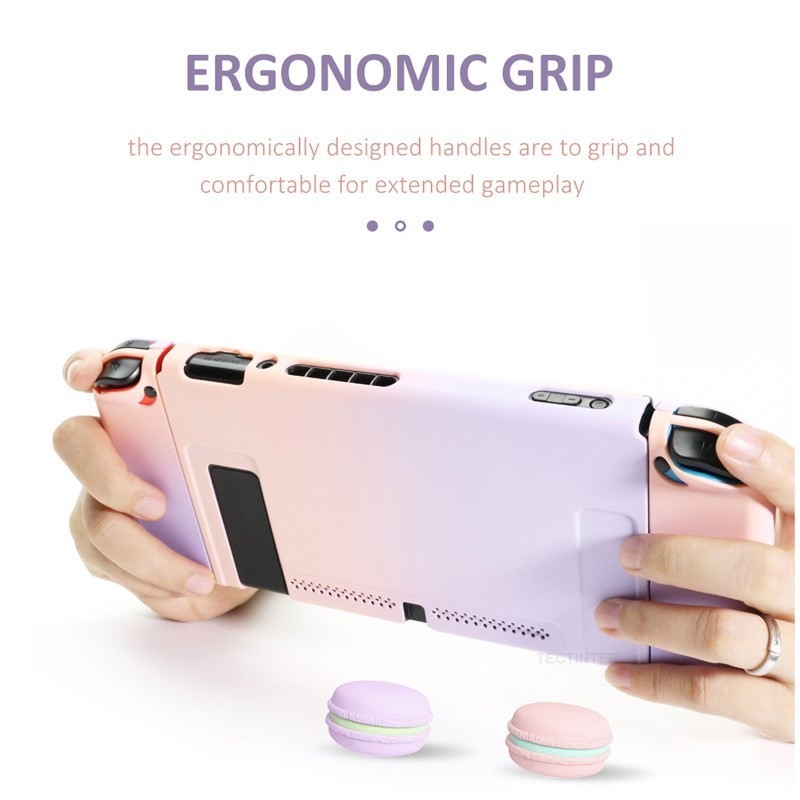 Carcasă compatibilă Nintendo Switch NS NX Consolă Carcasă rigidă de protecție Accesorii Carcasă de piele pentru Switch Joy Con Husă din spate colorată