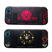 Mat meka TPU kožna zaštitna torbica za Zelda Monster Hunter RISE Nintendo Switch NS Joy-Con stražnja strana kućišta Shell Cover Protector