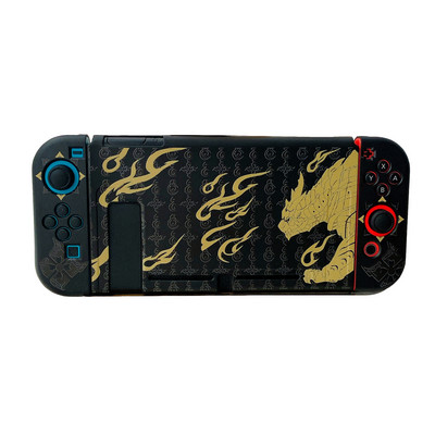 Mat meka TPU kožna zaštitna torbica za Zelda Monster Hunter RISE Nintendo Switch NS Joy-Con stražnja strana kućišta Shell Cover Protector