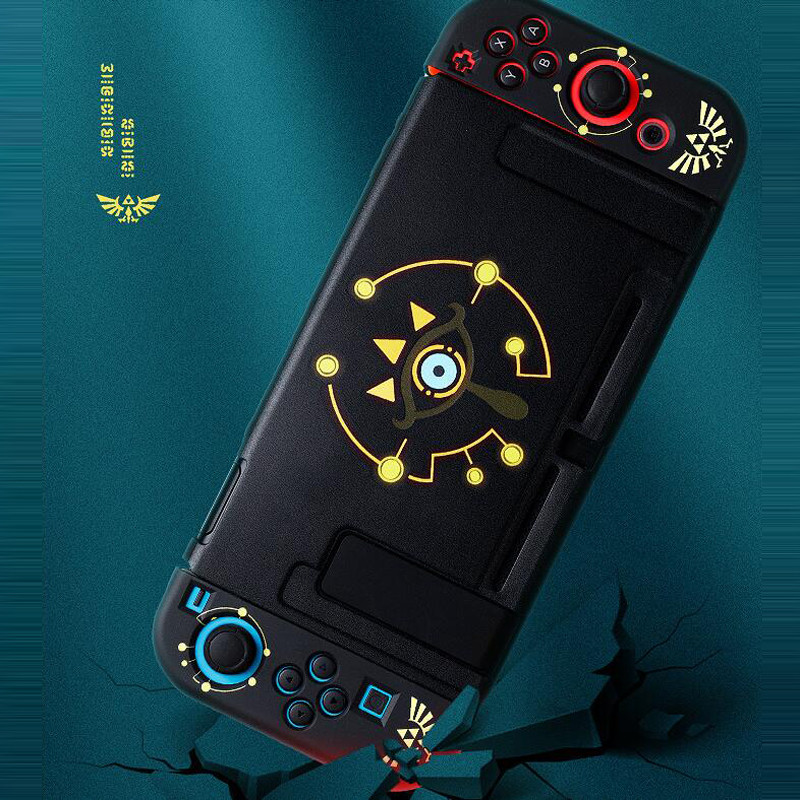 Mat meka TPU kožna zaštitna torbica za Zelda Monster Hunter RISE Nintendo Switch NS Joy-Con stražnja strana kućišta Shell Cover Protector