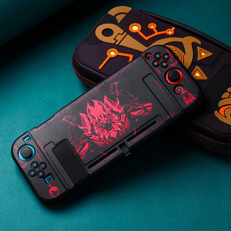 Mat meka TPU kožna zaštitna torbica za Zelda Monster Hunter RISE Nintendo Switch NS Joy-Con stražnja strana kućišta Shell Cover Protector