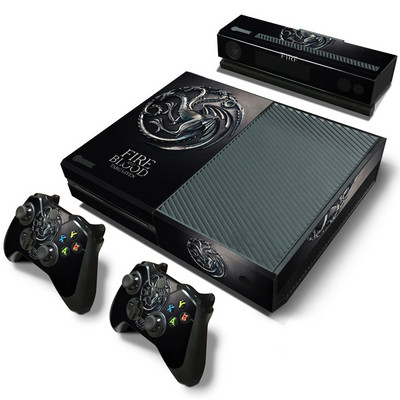 Dizajn lubanje za X box one konzola naljepnica i 2 kontrolera naljepnica za XB OX ONE vinil naljepnica za x box one skin naljepnica