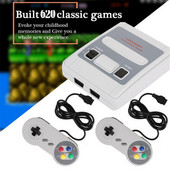 NOVA Mini Retro TV igraća konzola Classic 620 Ugrađene igre s 2 kontrolera NOVI ručni uređaji za reprodukciju igara