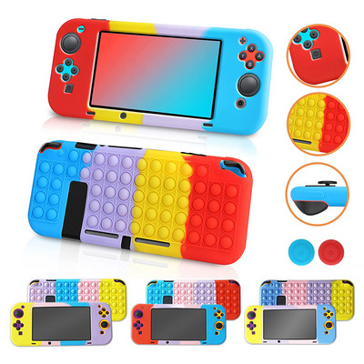 Аксесоари за Nintend Switch Soft Bubble Case Защитно покритие за кожата за Nintendo Switch Game Console Детска играчка