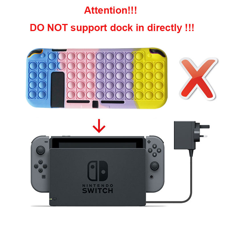 Nintend Switch tartozékok Puha buborékos tok bőrvédő tok Nintendo Switch játékkonzol gyerekjátékhoz