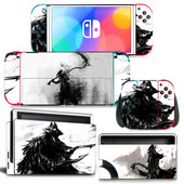 Bloodborne GAME New Switch Skin Sticker NS Switch OLED naljepnice skins za Switch Console i Joy-Con Controller Decal Vinyl