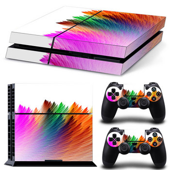 20th years Limited grey For PS4 Console Vinyl Skin Sticker Controle for Playstation Cover skin 4 + 2 Controllers Gamepad Decal