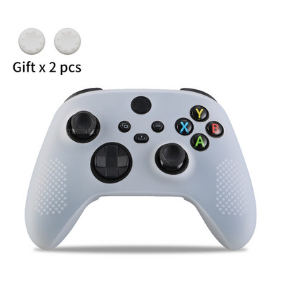 Θήκη μαλακής σιλικόνης για χειριστήριο X/S Xbox Series Προστατευτικό δέρμα Αξεσουάρ χειριστηρίου παιχνιδιών Λαβές αντίχειρα Καπάκια Joystick Κέλυφος