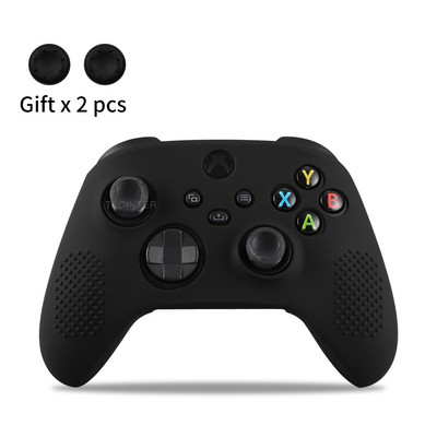 Θήκη μαλακής σιλικόνης για χειριστήριο X/S Xbox Series Προστατευτικό δέρμα Αξεσουάρ χειριστηρίου παιχνιδιών Λαβές αντίχειρα Καπάκια Joystick Κέλυφος