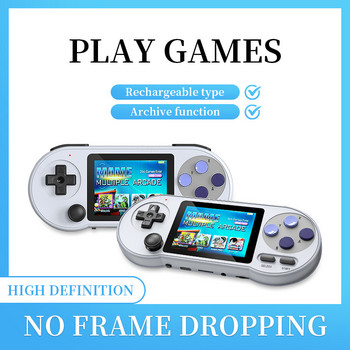 Retro Handheld Video Game Console 3inch IPS Screen 6000+Classic Games 4K HD Game Player SF2000 Consoles for GBA /FC/SFC/NAME