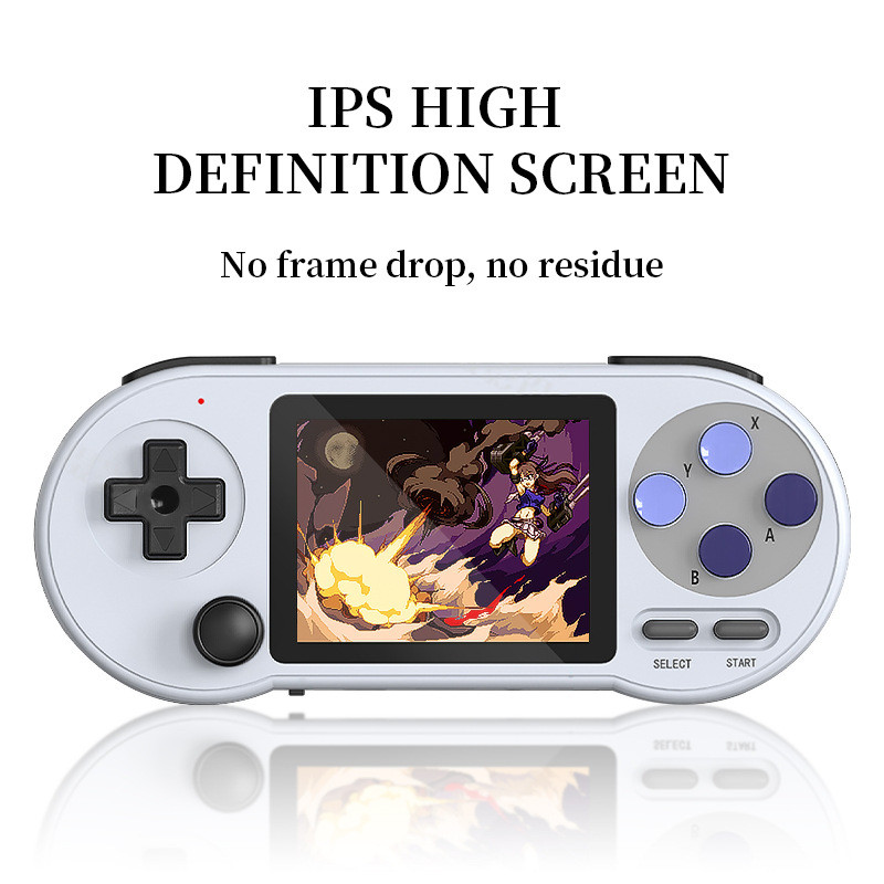 Retro Handheld Video Game Console 3inch IPS Screen 6000+Classic Games 4K HD Game Player SF2000 Consoles for GBA /FC/SFC/NAME