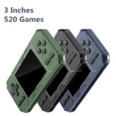 Retro prijenosna mini ručna igraća konzola 8-bitna 3,0-inčna LCD u boji Player videoigara AV izlaz Ugrađeni 520 igrica Poklon za djecu