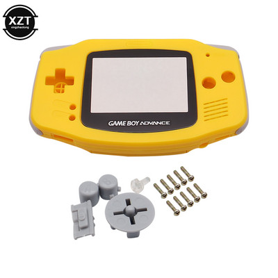Carcasă colorată nouă pentru carcasă rigidă Nintend Gameboy GBA, cu lentile de ecran de înlocuire pentru kit de carcasă Gameboy Advance