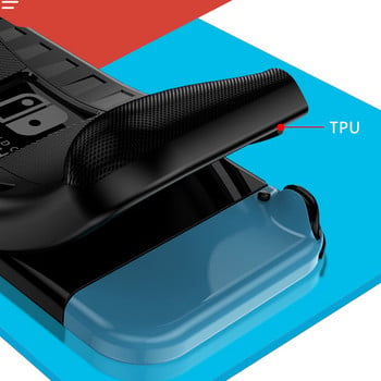 Θήκη TPU σιλικόνης για Nintendo Switch Αντικραδασμικό προστατευτικό κάλυμμα Shell Εργονομική λαβή λαβής για αξεσουάρ Nintend Switch NS