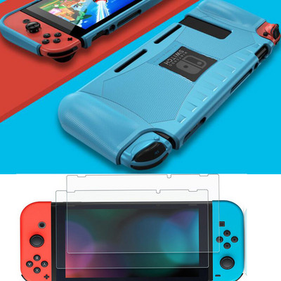 Silikonska TPU futrola za Nintendo Switch Zaštitna maska otporna na udarce Ergonomska drška za Nintend Switch NS dodaci
