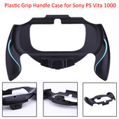 Plastična torbica za držač ručke za PS Vita 1000, zamjenska protuklizna držač ručke za igru za Sony PSV 1000 konzolu, crna