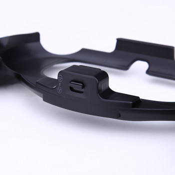 Πλαστική θήκη λαβής λαβής για PS Vita 1000 Ανταλλακτικό αντιολισθητικό στήριγμα λαβής παιχνιδιού για κονσόλα Sony PSV 1000 Μαύρο