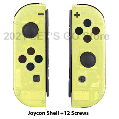 Noul set de carcasă transparentă de înlocuire pentru Nintendo Switch DIY pentru consola Nitendo Nintendo Switch și accesorii Joy-Con