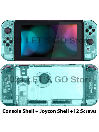 Noul set de carcasă transparentă de înlocuire pentru Nintendo Switch DIY pentru consola Nitendo Nintendo Switch și accesorii Joy-Con