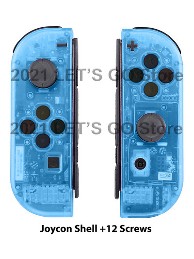 Noul set de carcasă transparentă de înlocuire pentru Nintendo Switch DIY pentru consola Nitendo Nintendo Switch și accesorii Joy-Con