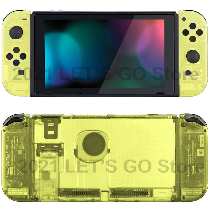 Noul set de carcasă transparentă de înlocuire pentru Nintendo Switch DIY pentru consola Nitendo Nintendo Switch și accesorii Joy-Con