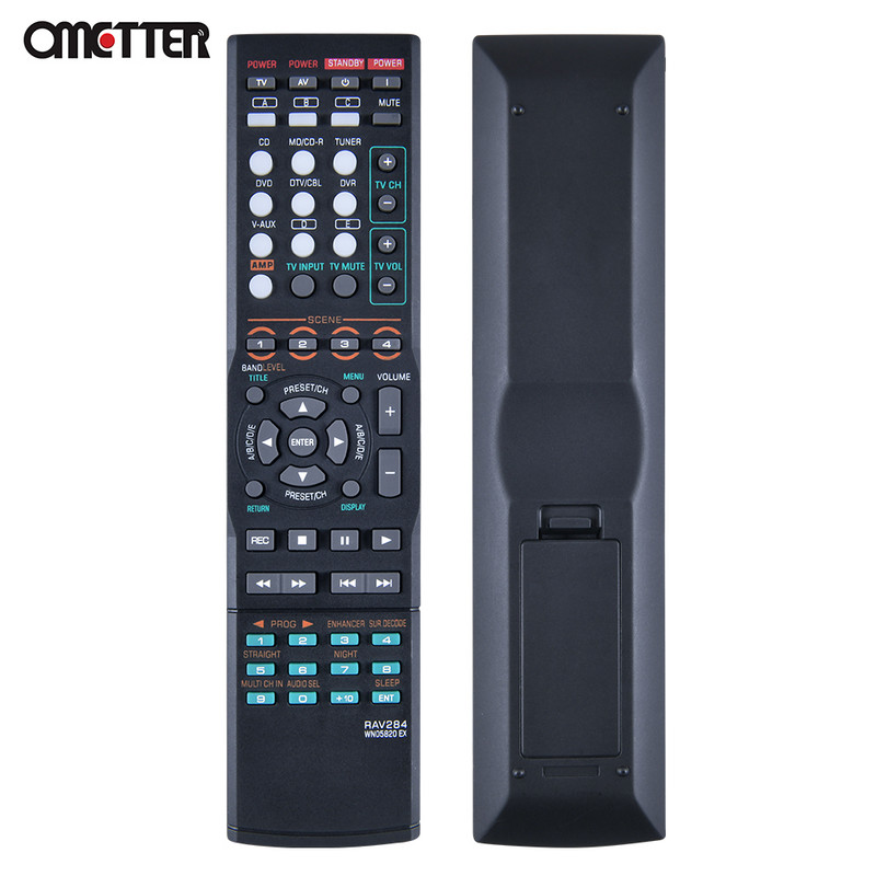 RAV284 WN05820 EX RAV315 WN22730 EU Yamaha távirányítós AV vevőhöz RX-V363 RX-V363-B RX-V365