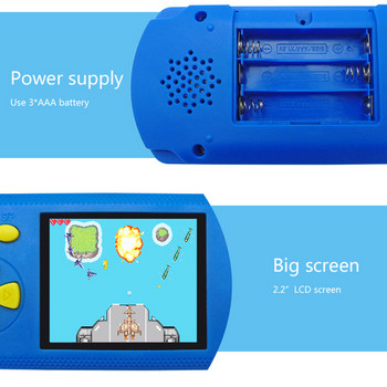 Преносима ръчна конзола за игри за деца и възрастни Ретро плейър с вградени 200 Class-ic игри 16 бита 2,2-инчов TFT цветен екран