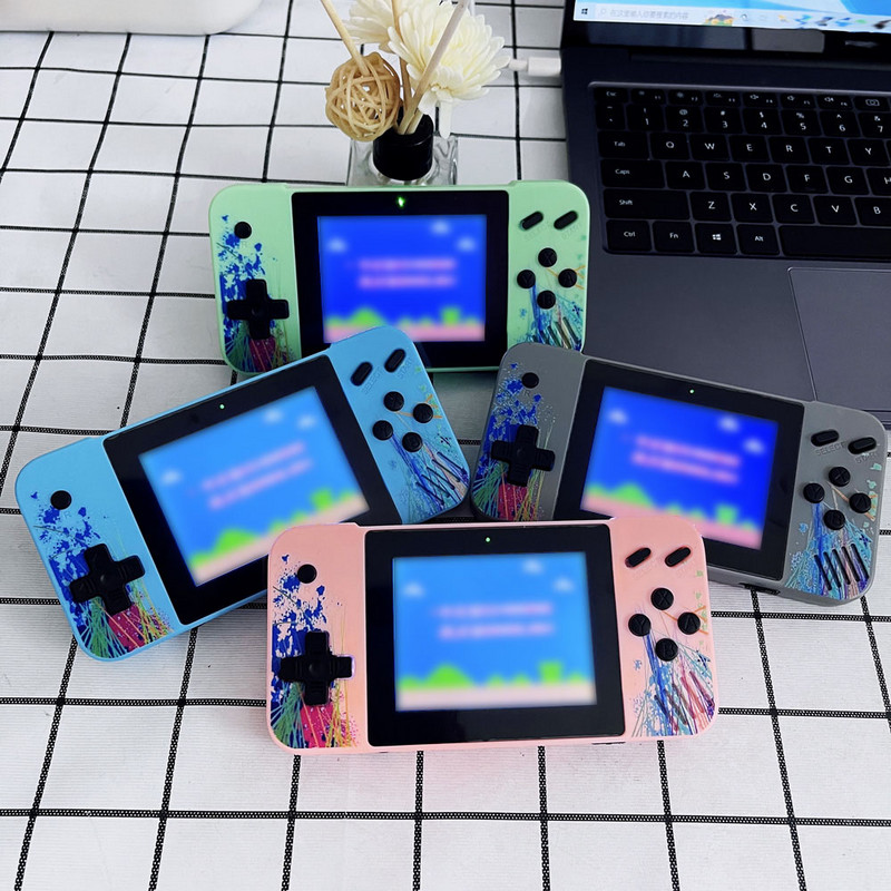 Prenosná herná konzola, vreckový herný prehrávač, 800 retro klasických hier, AV výstup, 3,5 palca, 8-bitová vrecková konzola pre deti, darček