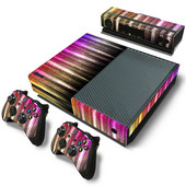 GAMEGENIXX Skin Sticker Rainbow Zaštitna naljepnica Poklopac koji se može skinuti za Xbox One konzolu i 2 kontrolera