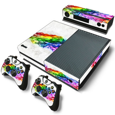 GAMEGENIXX Skin Sticker Rainbow Zaštitna naljepnica Poklopac koji se može skinuti za Xbox One konzolu i 2 kontrolera