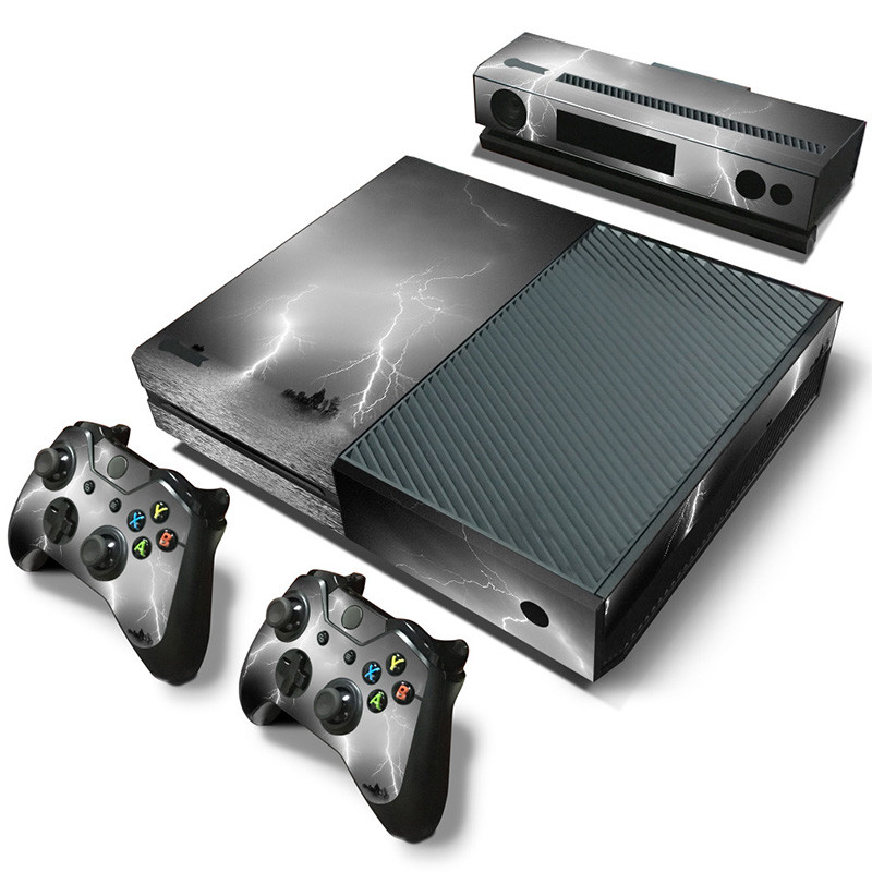 GAMEGENIXX Skin Sticker Rainbow Zaštitna naljepnica Poklopac koji se može skinuti za Xbox One konzolu i 2 kontrolera