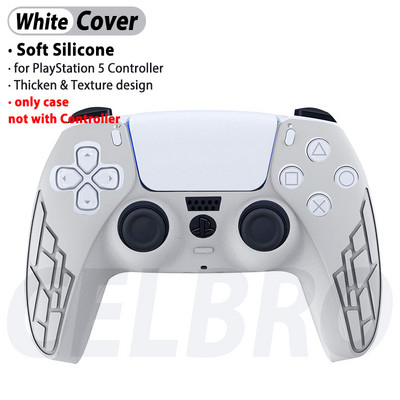 Za PS5 Case Dodaci Controller Skin Shell Thicken Funda Control Case Gamepad Zaštitna maska za PS5 Playstation 5 Sony