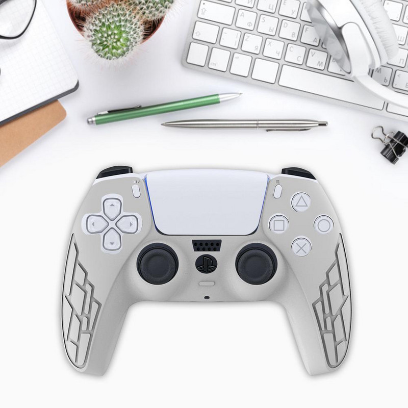Skirta PS5 dėklui, priedams, valdikliui Skin Shell Thicken Funda Control Casing Gamepad apsauginis dangtelis, skirtas PS5 Playstation 5 Sony