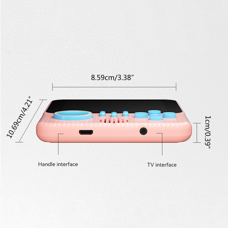 G7 ručna igraća konzola od 3,5 inča, retro konzola za videoigre, ugrađene 666 igre, interaktivne igračke za roditelje