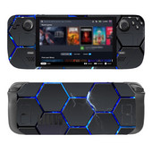 Kožna naljepnica s dizajnom saća za Steam Deck igraću konzolu otpornu na prašinu Prekrivač s naljepnicom za Steam Deck konzolu