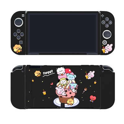 Mekana TPU zaštitna torbica za Nintendo Switch OLED JoyCons Shell Split Console Case Full Cover for Switch Oled Accessories Skin