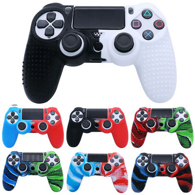Kétszínű, csúszásmentes védőtokok, Greatlizard puha gumi burkolatú játékpad szilikon tok PS4 kontroller fogantyújához