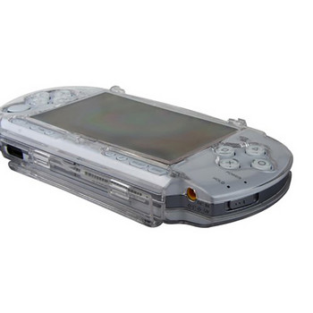 OSTENT Clear Crystal Protective Hard Cover Case for Sony PSP 2000 3000 Housing Protector Crystal Guard Shell
