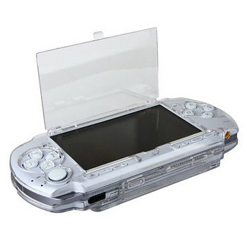 OSTENT Clear Crystal Protective Hard Cover Case for Sony PSP 2000 3000 Housing Protector Crystal Guard Shell
