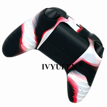 IVYUEEN Silicone Cover Skin for XBox Series XS Core Wireless Controller Гумен калъф Протектор с капачки за захващане на палеца Аксесоари