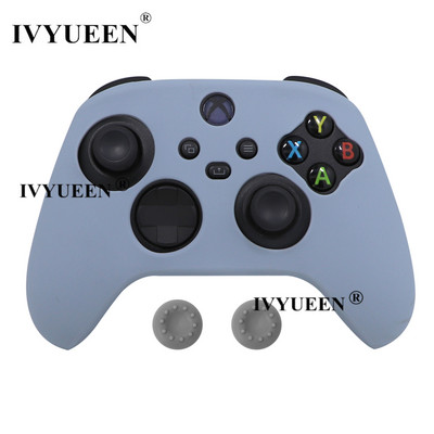 IVYUEEN szilikon borító bőr XBox sorozathoz, XS Core vezeték nélküli vezérlő gumitokvédő hüvelykujj fogantyús sapkákkal, tartozékokkal