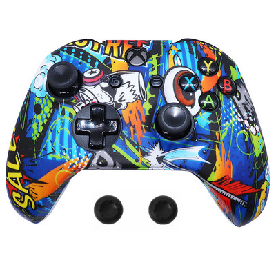 Za Xbox One S kontroler Silikonski poklopac Skin Grip Zaštitna torbica Za Xbox One S Joystick Gamepad Cases Navlake za ručke igre Novo