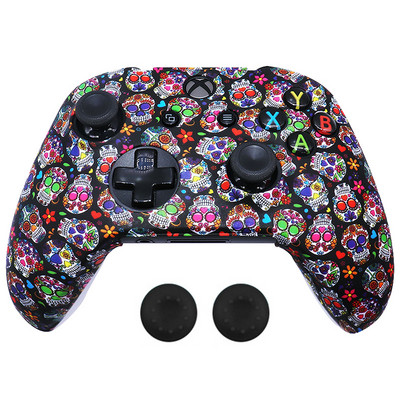Za Xbox One S kontroler Silikonski poklopac Skin Grip Zaštitna torbica Za Xbox One S Joystick Gamepad Cases Navlake za ručke igre Novo