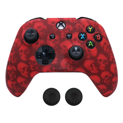 Za Xbox One S kontroler Silikonski poklopac Skin Grip Zaštitna torbica Za Xbox One S Joystick Gamepad Cases Navlake za ručke igre Novo